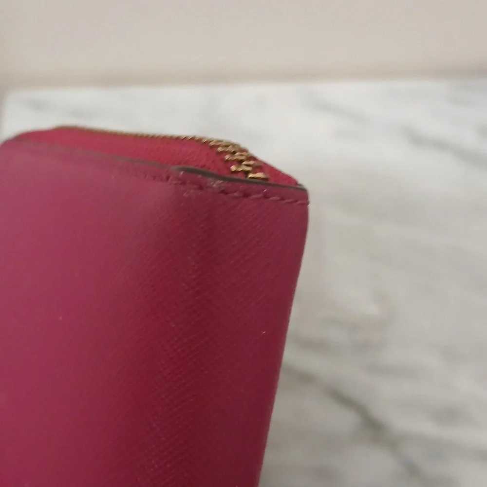 KATE SPADE LONG FUSHIA/PINK/ROSE COLORED WALLET FOR REHAB
